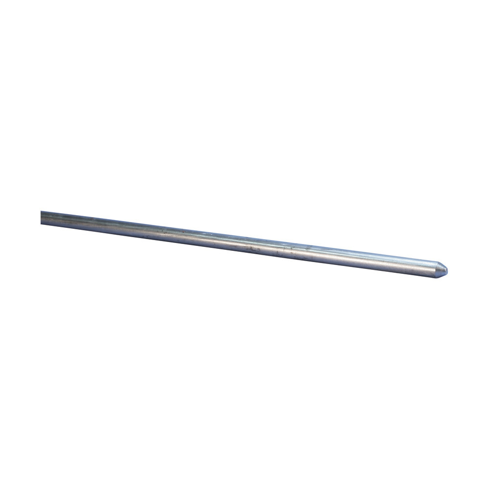681300 Pointed Ground Rod, 1/2 in Nominal, 10 ft OAL, Stainless Steel