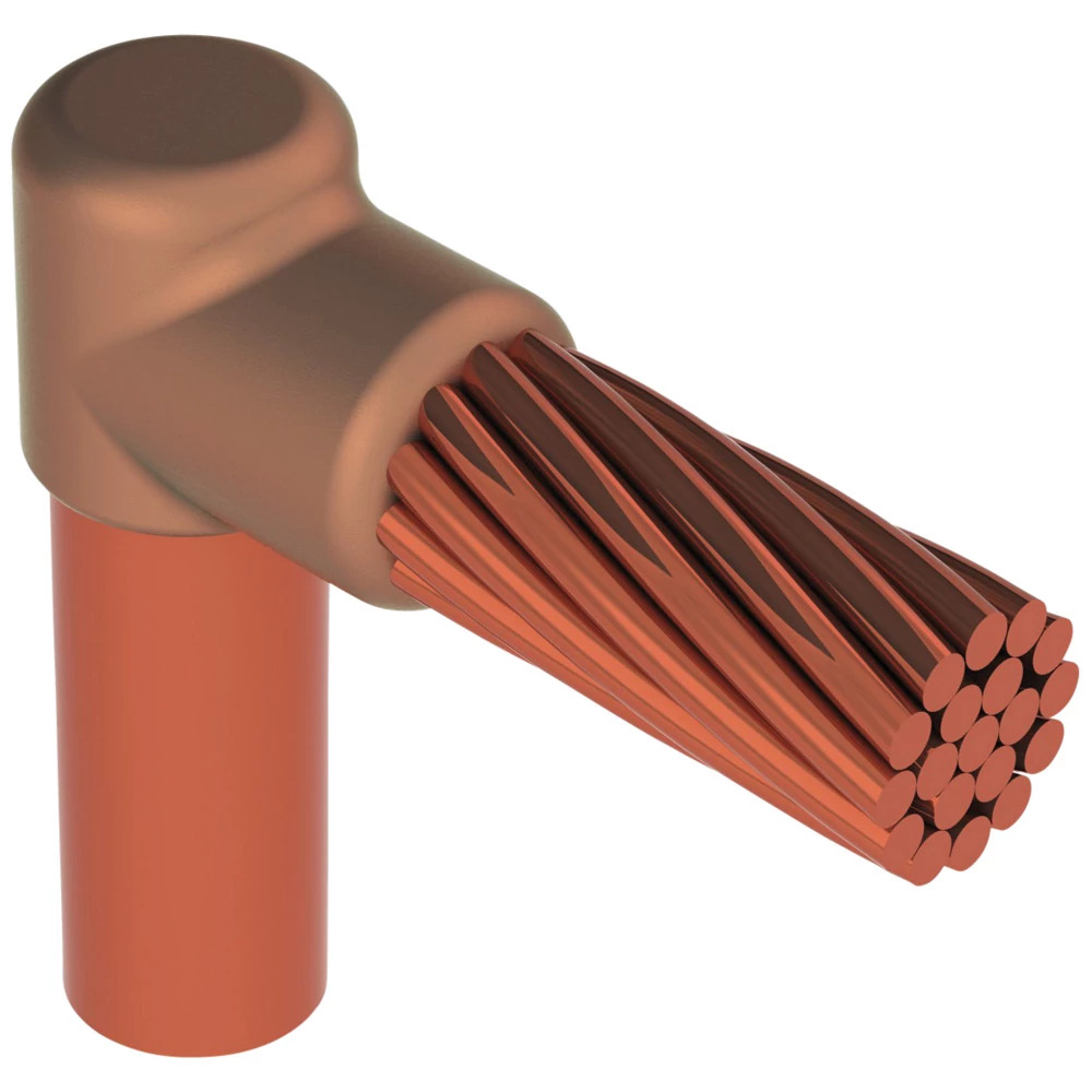 GRC182G Cadweld Type GR Weld Metal Mold, 2/0 AWG Concentric Conductor, 3/4 in Rod, Cable to Ground Rod/Other Rounds Connection, Copper/Graphite