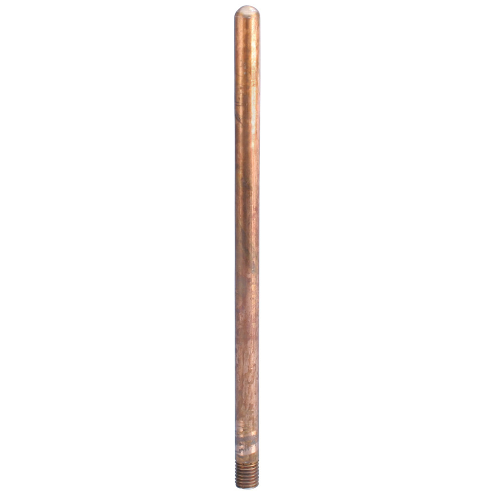 LPC241BST Imperial Thread Air Terminal, Blunt Point, 5/8 in Dia, Copper