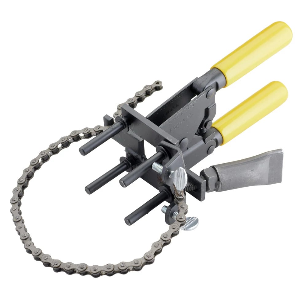 L160VG Handle Clamp With Chain Support, VG Mold Connection, For Use With Pipe