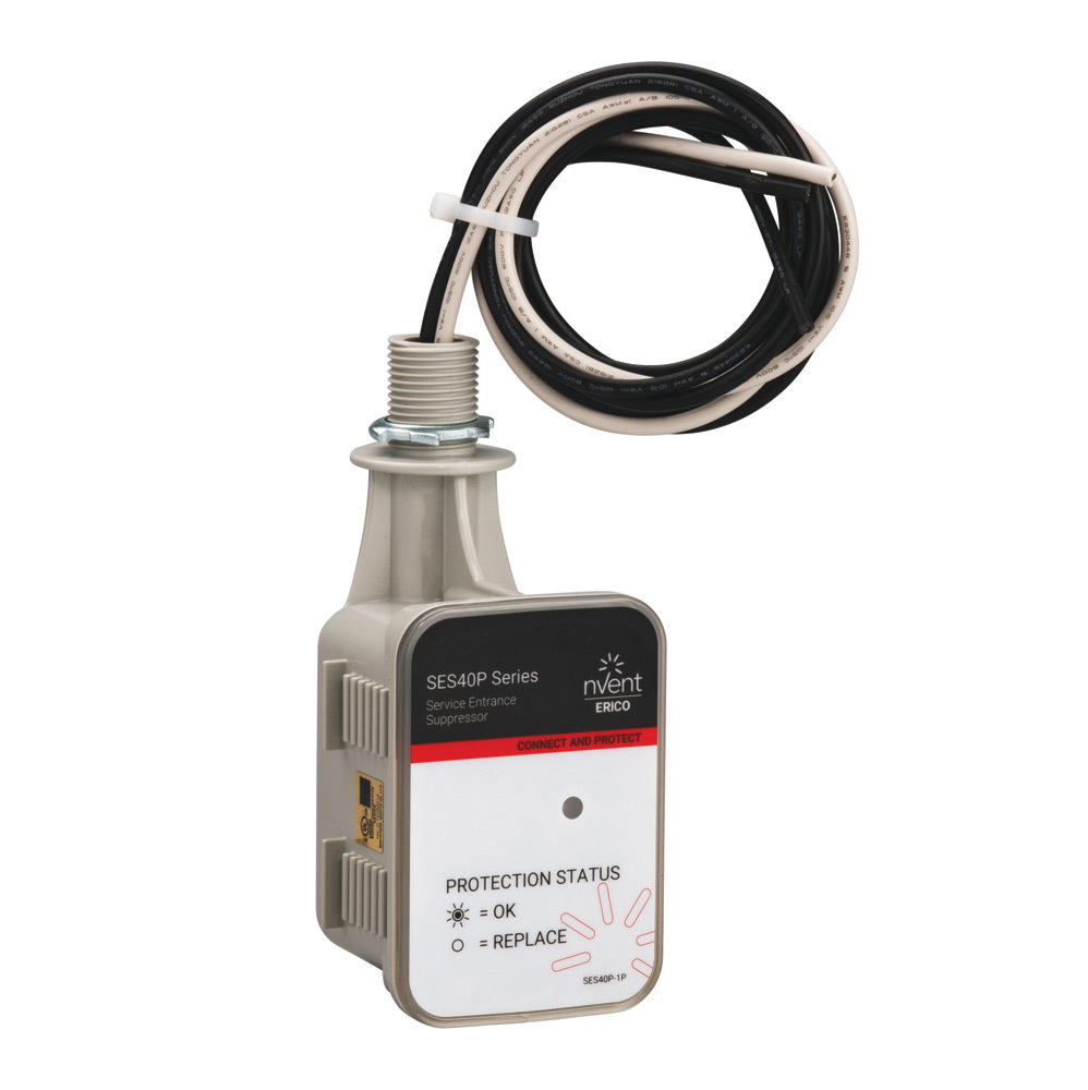 SES40P120240SP Service Entrance Suppressor, 120/240 V AC, 0 to 100 Hz, 200 kA SCCR, 1 Phase