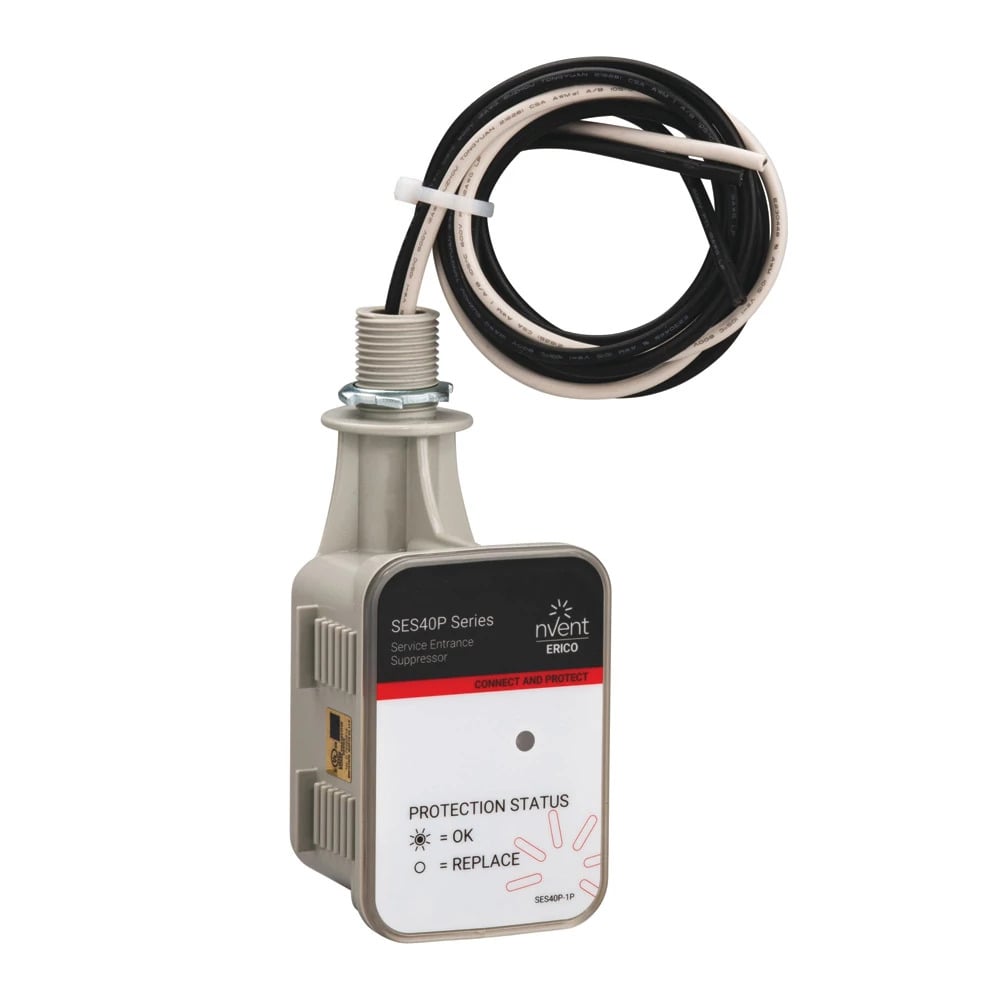 SES40P4803P Service Entrance Suppressor, 277/480 V AC, 0 to 100 Hz, 200 kA SCCR, 3 Phase