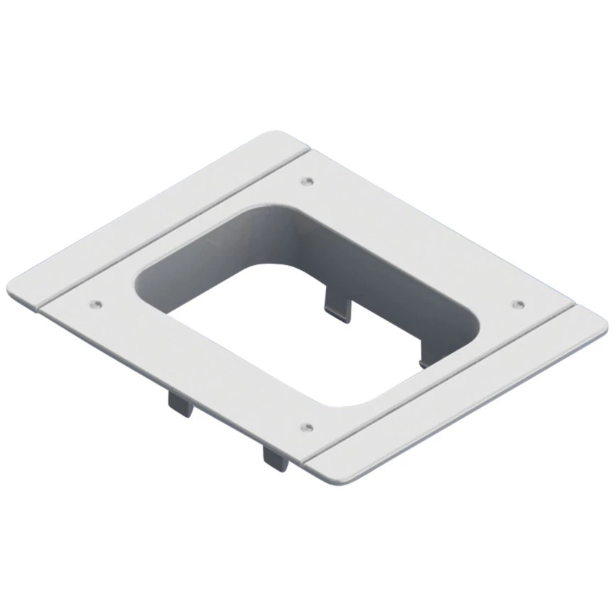 SES40PFP Flush Plate, For Use With SES40P Series of Surge Protective Devices, Polycarbonate