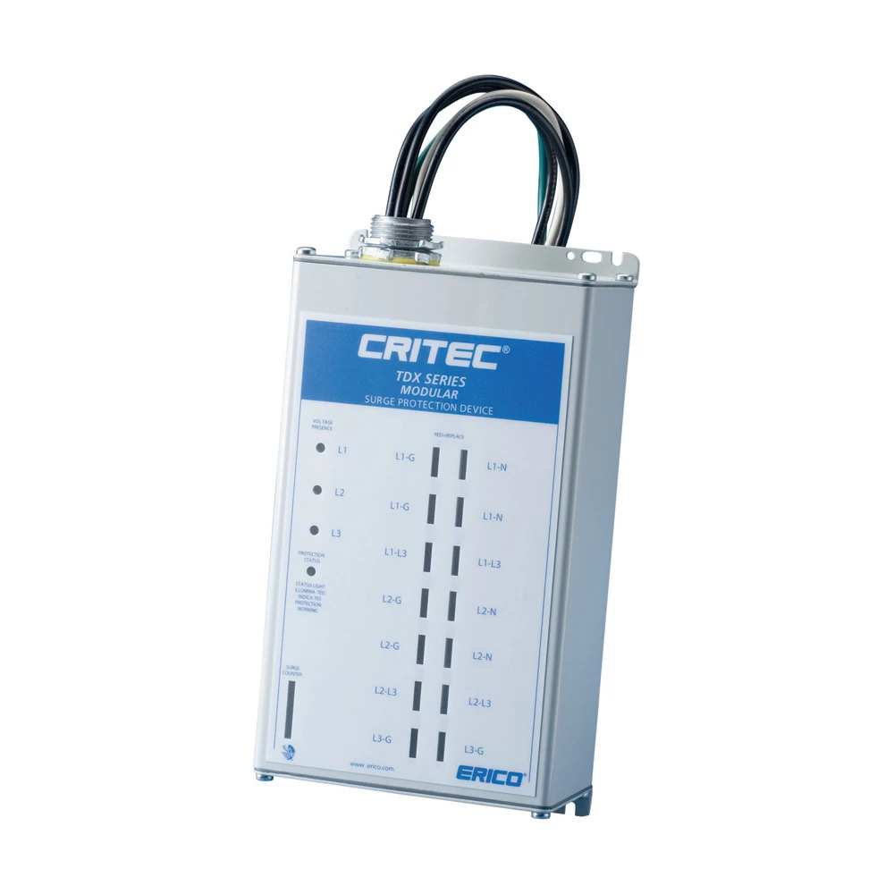 TDX200S120208 Modular Panel Protector, 120/208 V AC, 50/60 Hz, 200 kA SCCR, 3 Phase