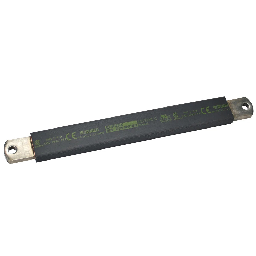 IBSBADV240-1030 IBSB Advanced Insulated Braided Conductor, 473.65 kcmil, 0.41 in, 0.49 in Mounting Hole, Copper/Thermoplastic Elastomer, Tin Plated