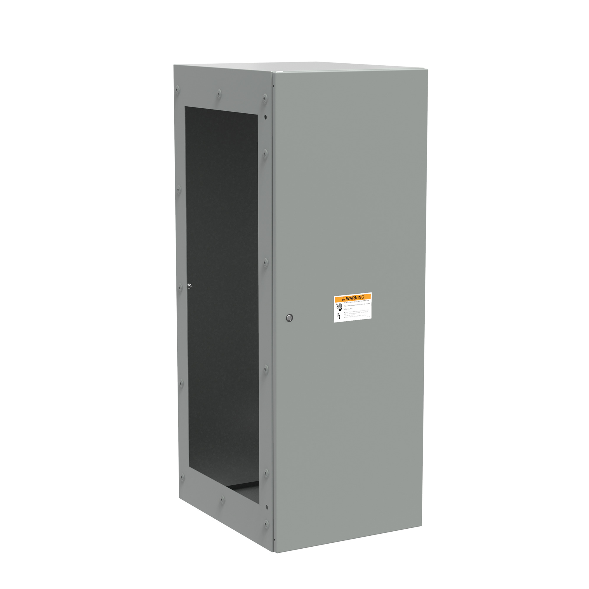 AXD542024C A70D External High Amp Sequestr Disconnect Enclosure, 54 in L x 20 in W x 24 in D, NEMA 3R/4/12/IP66 NEMA Rating, Mild Steel