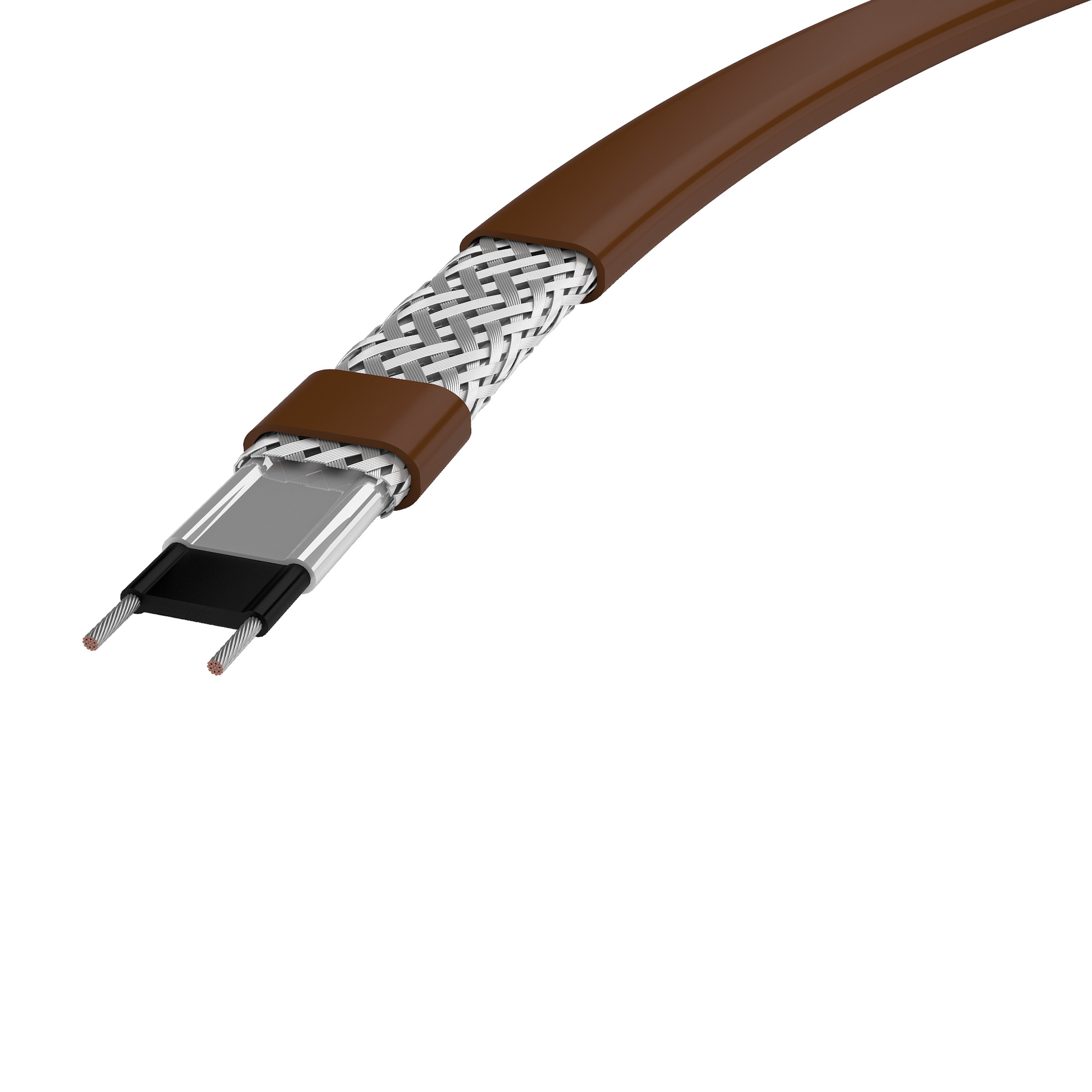 259951-000 QTVR Self Regulating Heating Cable, (2) Conductors, 100 to 130 V