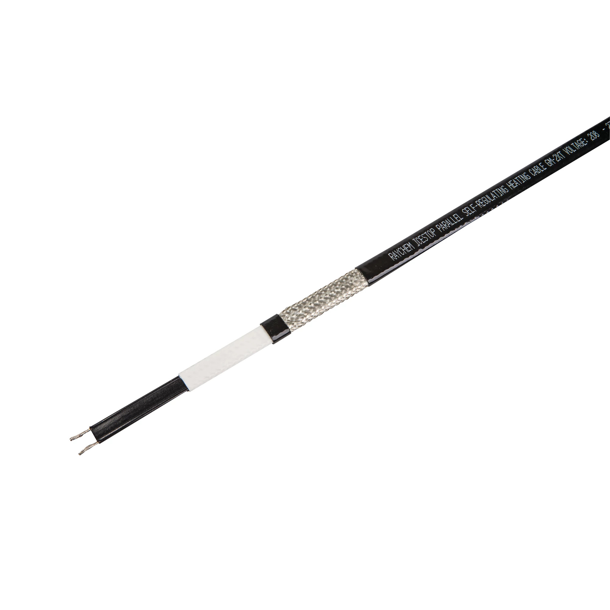 092961-000 Heating Cable, (2) Conductors, 240 V, Abrasion/Chemical/Mechanical
