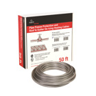 WinterGard Self-Reg Heating Cable, box, 120 V, 6 W/ft at 40 degree F, 50 ft