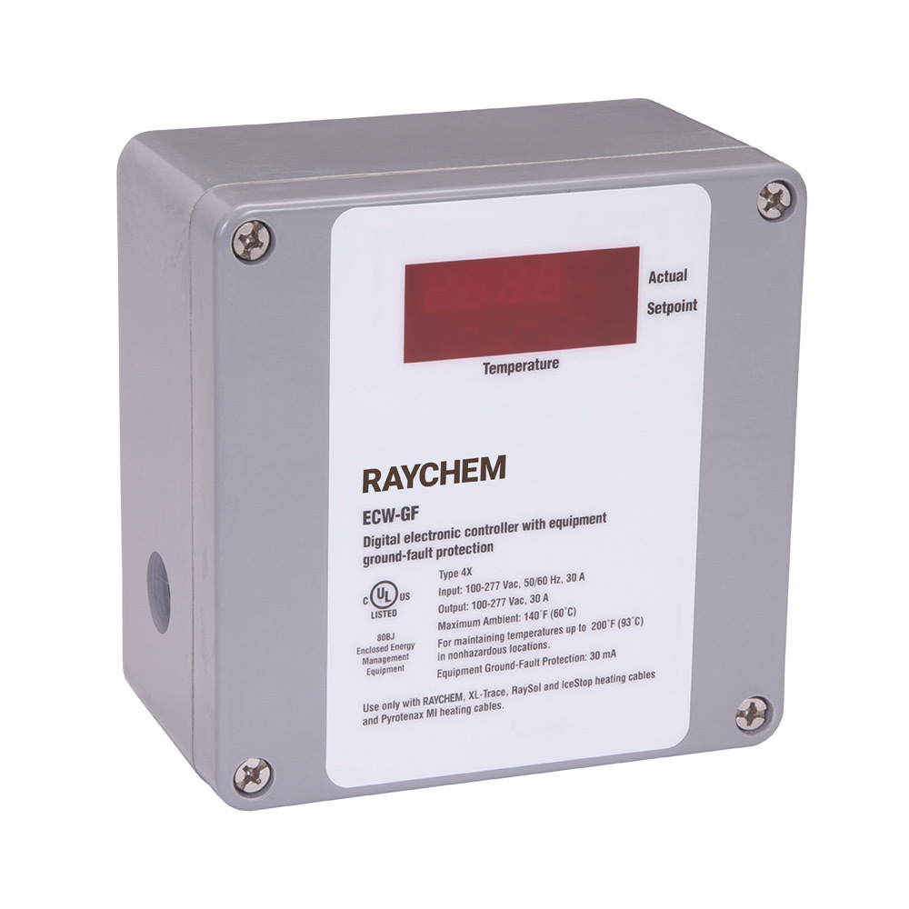 ECW-GF Digital Electronic Controller, 100 to 277 V AC, 30 A
