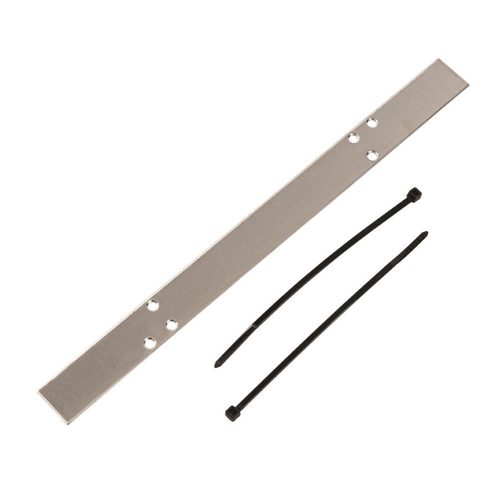 135043-000 Hanger Bracket, 11.75 in L x 1 in W x 0.06 in D, 304 Stainless Steel