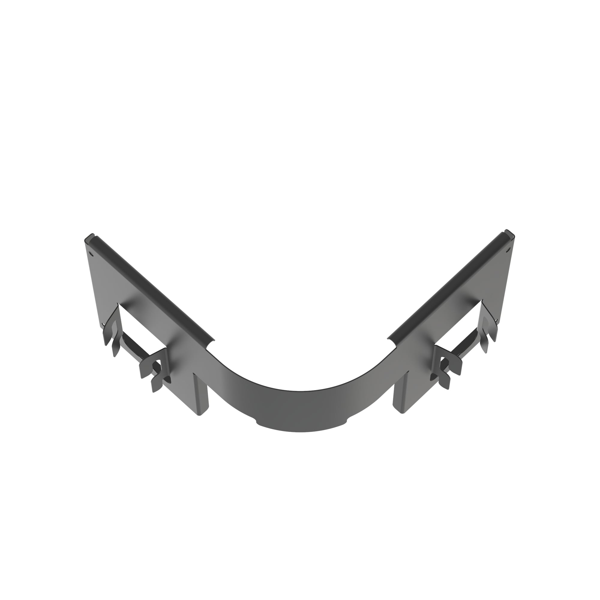 Intersection Bend Radius Control, 4 in, Black