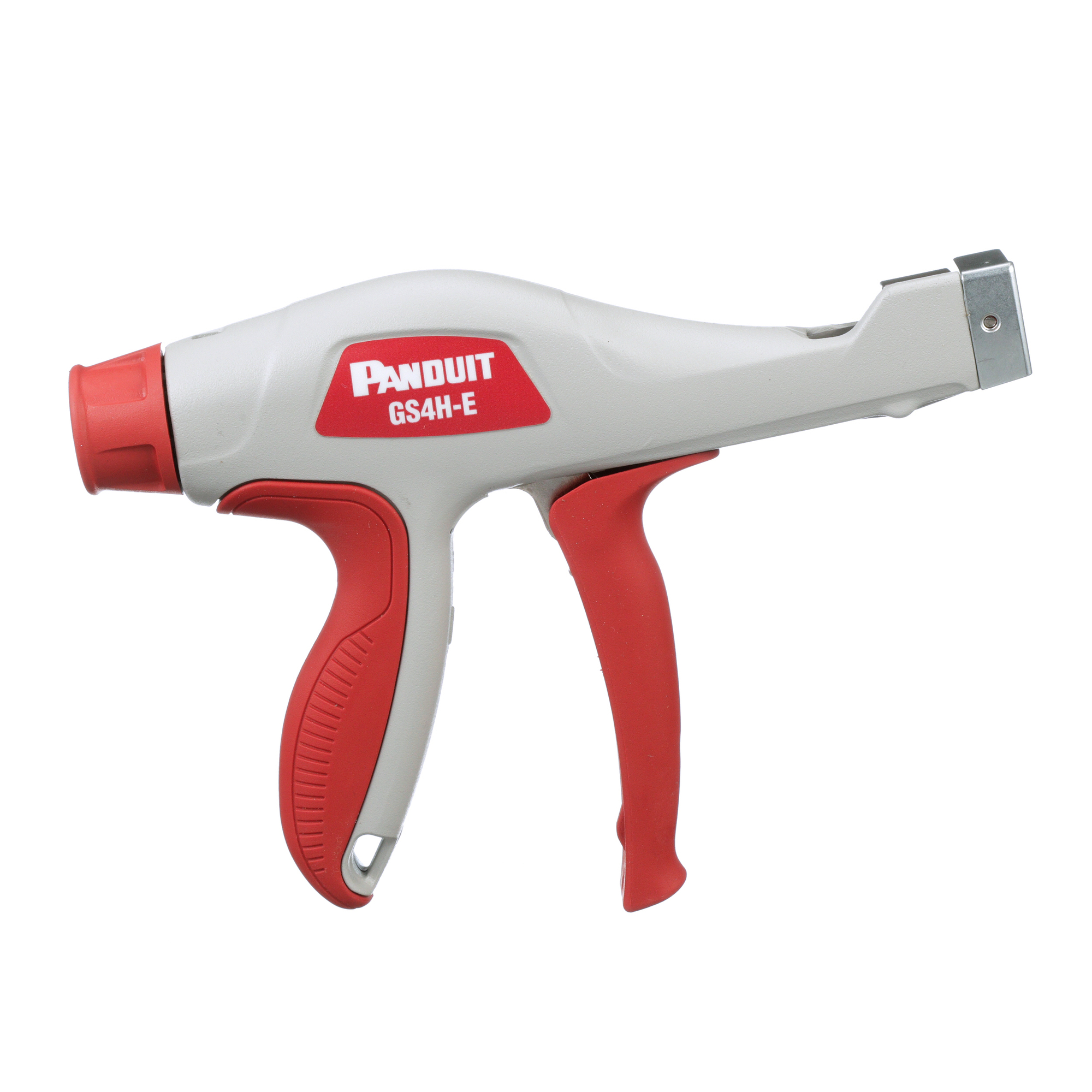 GS4H-E Cable Tie Hand Tool, Light Gray, Red, 7.8x1.27", PK1