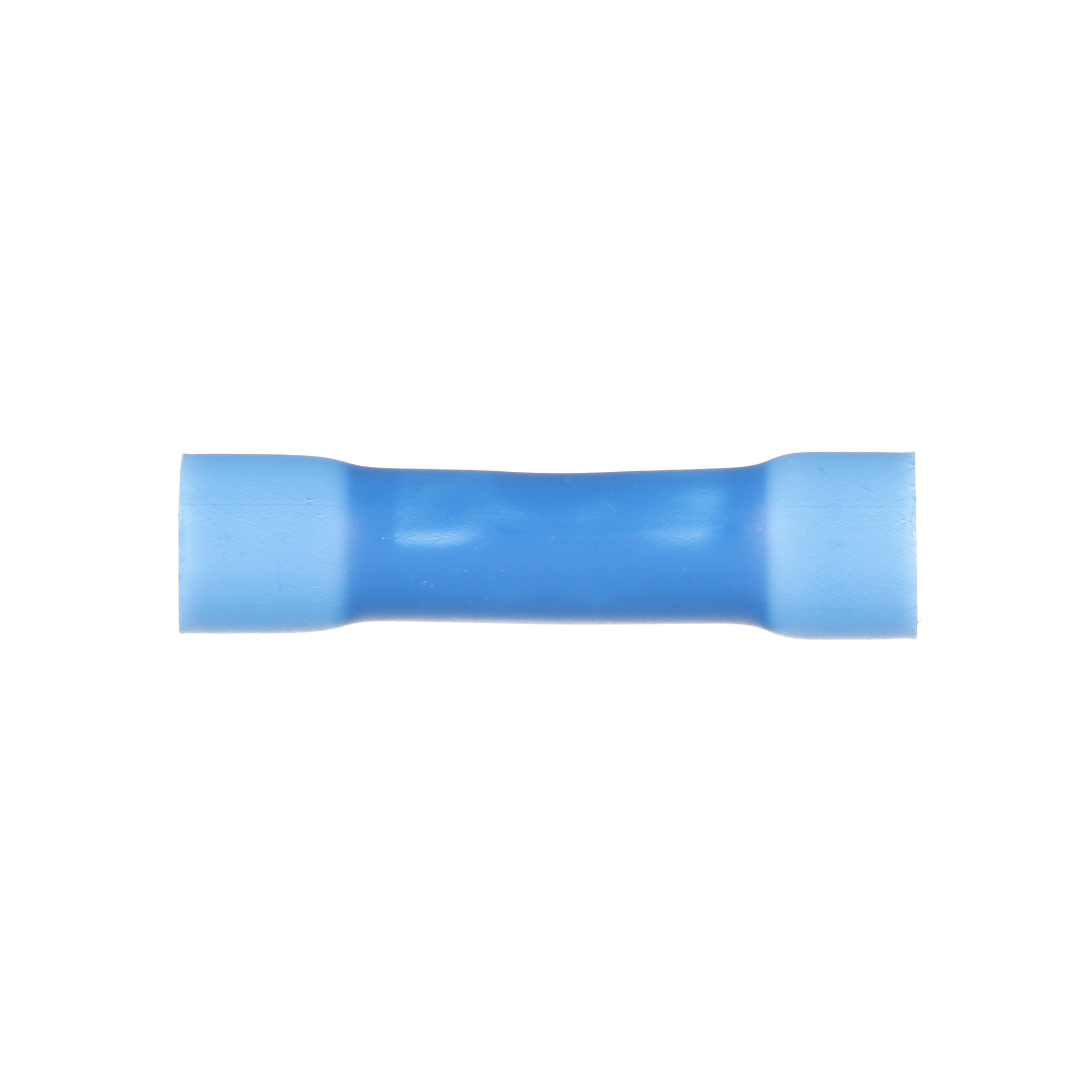 ESV14BX-L StrongHold Butt Splice, 16 to 14 AWG Conductor, 1.04 in L, Brazed/Funnel Entry Barrel, Copper, Blue