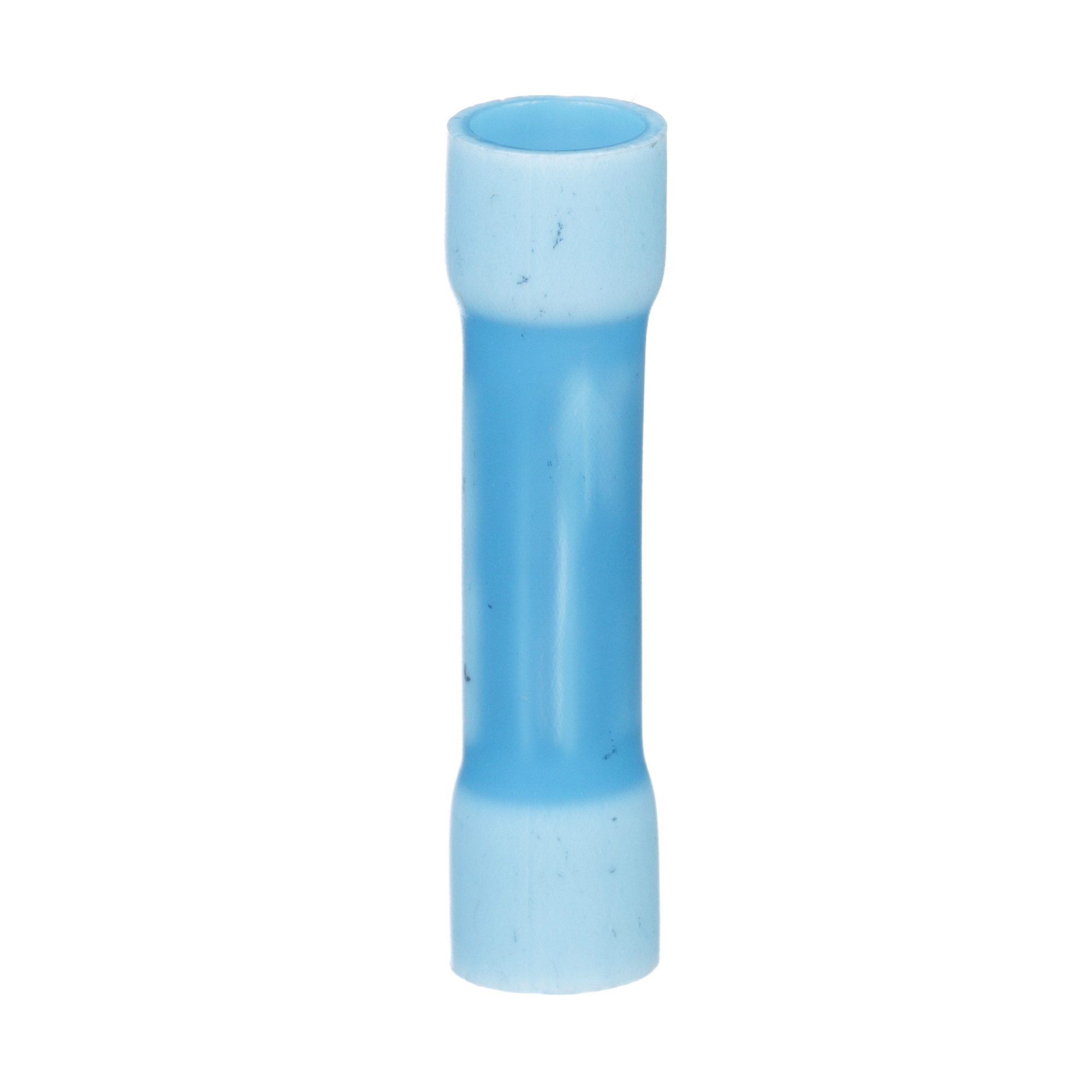 ESV14BX-Q StrongHold Butt Splice, 16 to 14 AWG Conductor, 1.04 in L, Brazed/Expanded/Funnel Entry Barrel, Copper, Blue