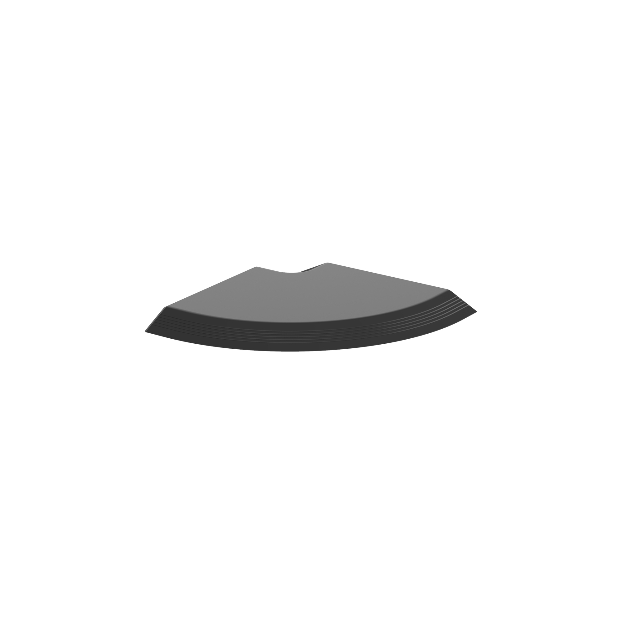 AFR4RABL Pan-Way Right Angle Fitting, For Use With 4-Channel Above Floor Raceway, ABS
