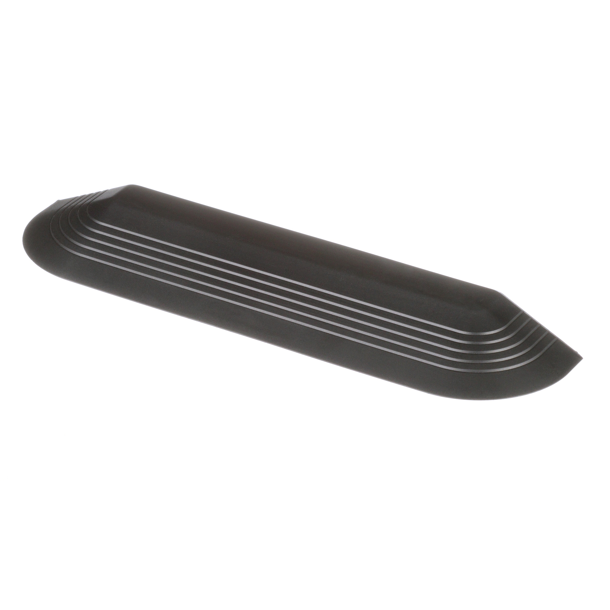 AFR4ECIW Pan-Way End Cap Fitting, For Use With PanNet and NetKey Communication System and 4-Channel Above Floor Surface Raceway System, ABS, Off-White
