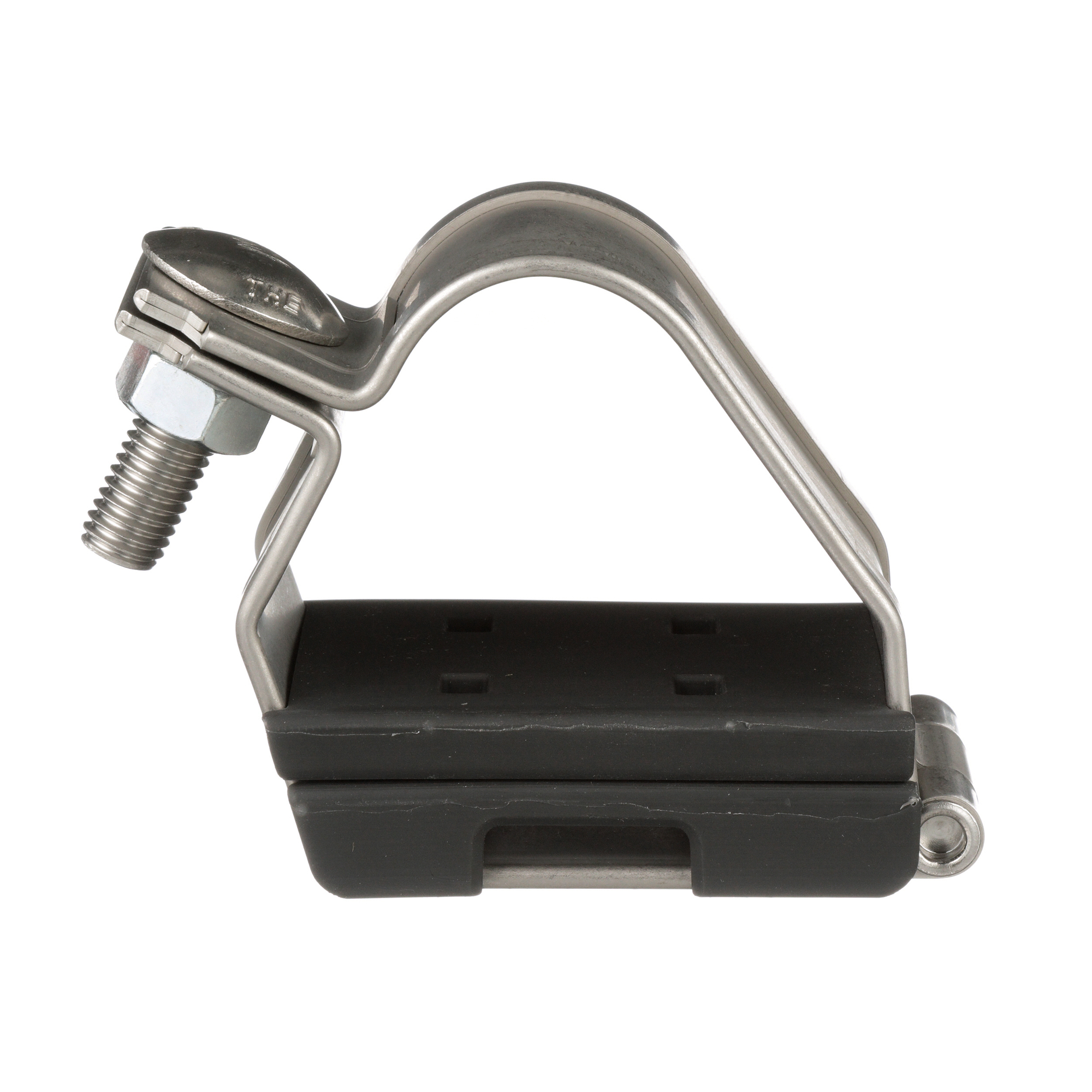 CCSSTR2328-X Trefoil Configuration Cable Cleat, For Use With 0.91 to 1.1 in Dia Cable, 316 Stainless Steel, Natural