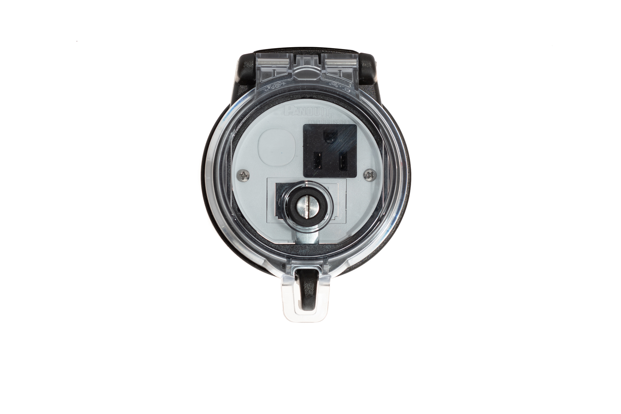 DAP3BC-S0-5 Data Access Port, Simplex Outlet, Panel Mount