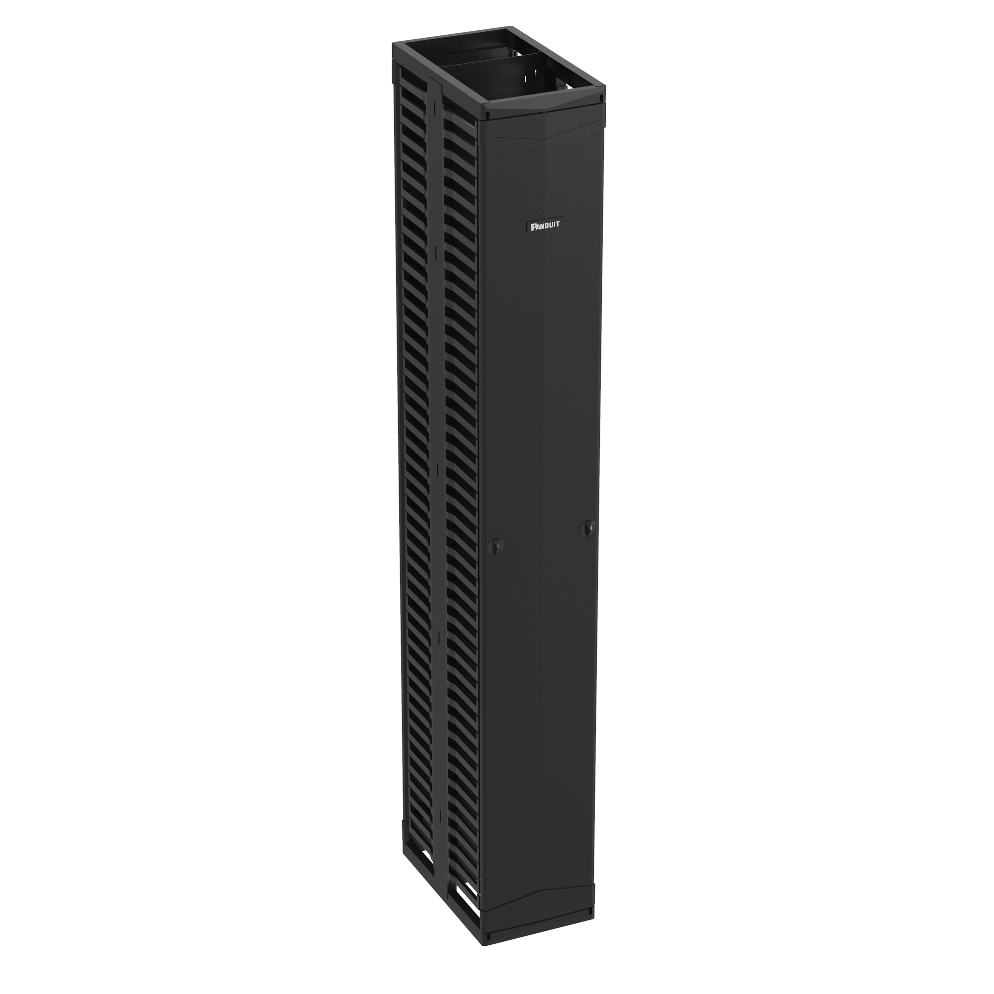 PR2VD12 PatchRunner 2 Dual Sided Vertical Cable Manager, 7 ft H x 12 in W x 20.7 in D, Steel