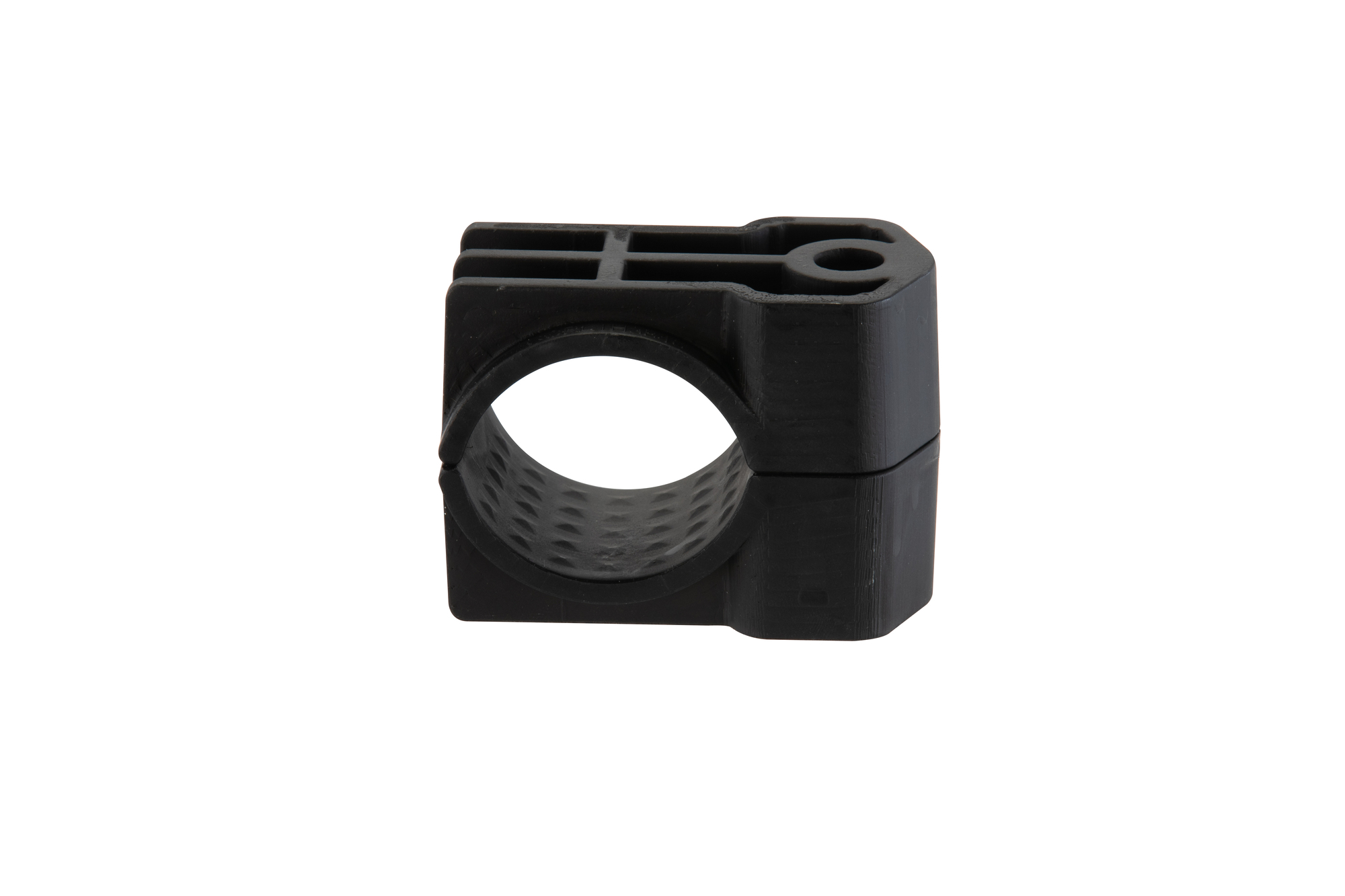 CCPL1H1619-X 1-Hole Configuration Cable Cleat, For Use With 0.63 to 0.75 in Dia Cable, Nylon, Black