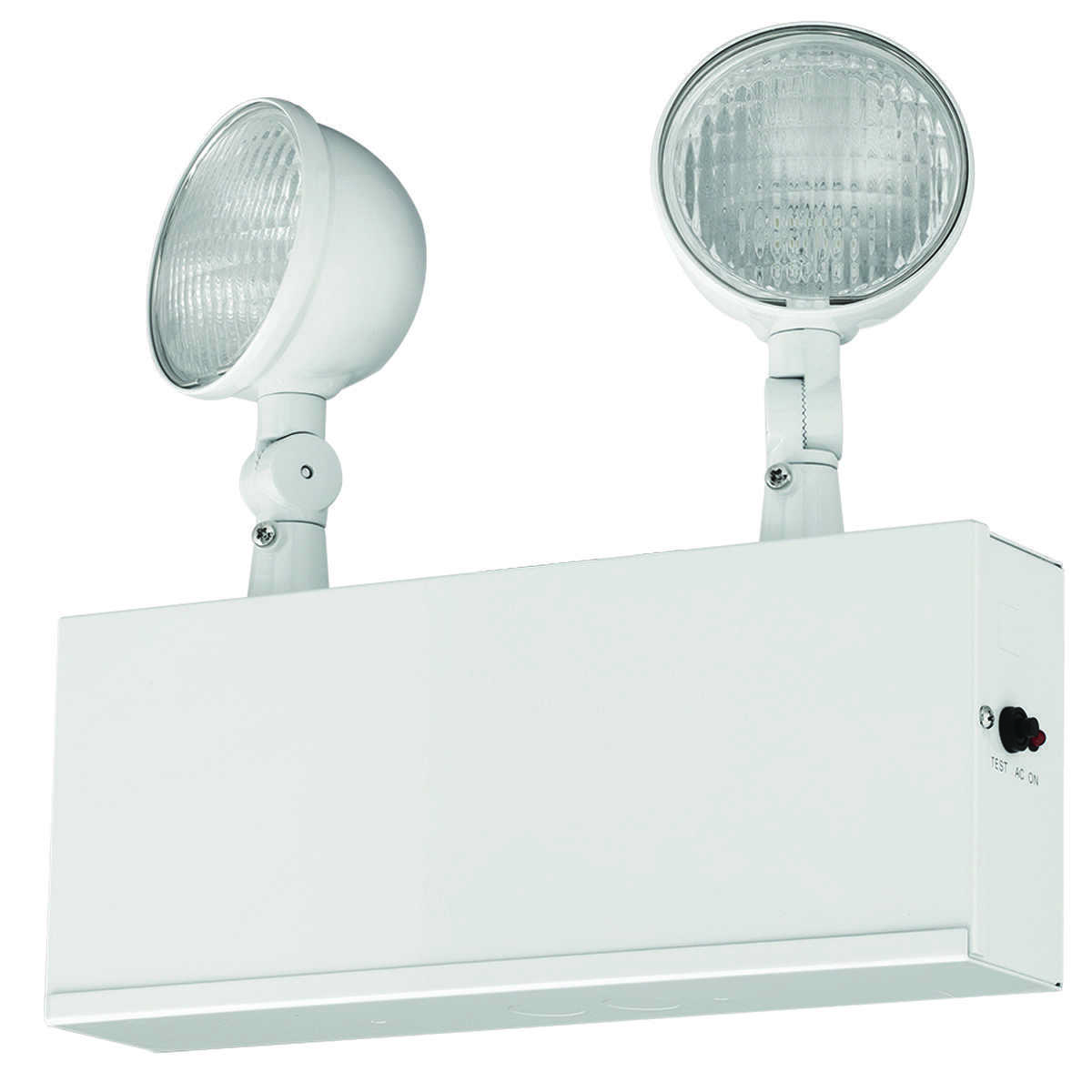 CCU2 Emergency Light, 5.3 W LED Lamp, 120/277 V AC, 2 Heads, Steel