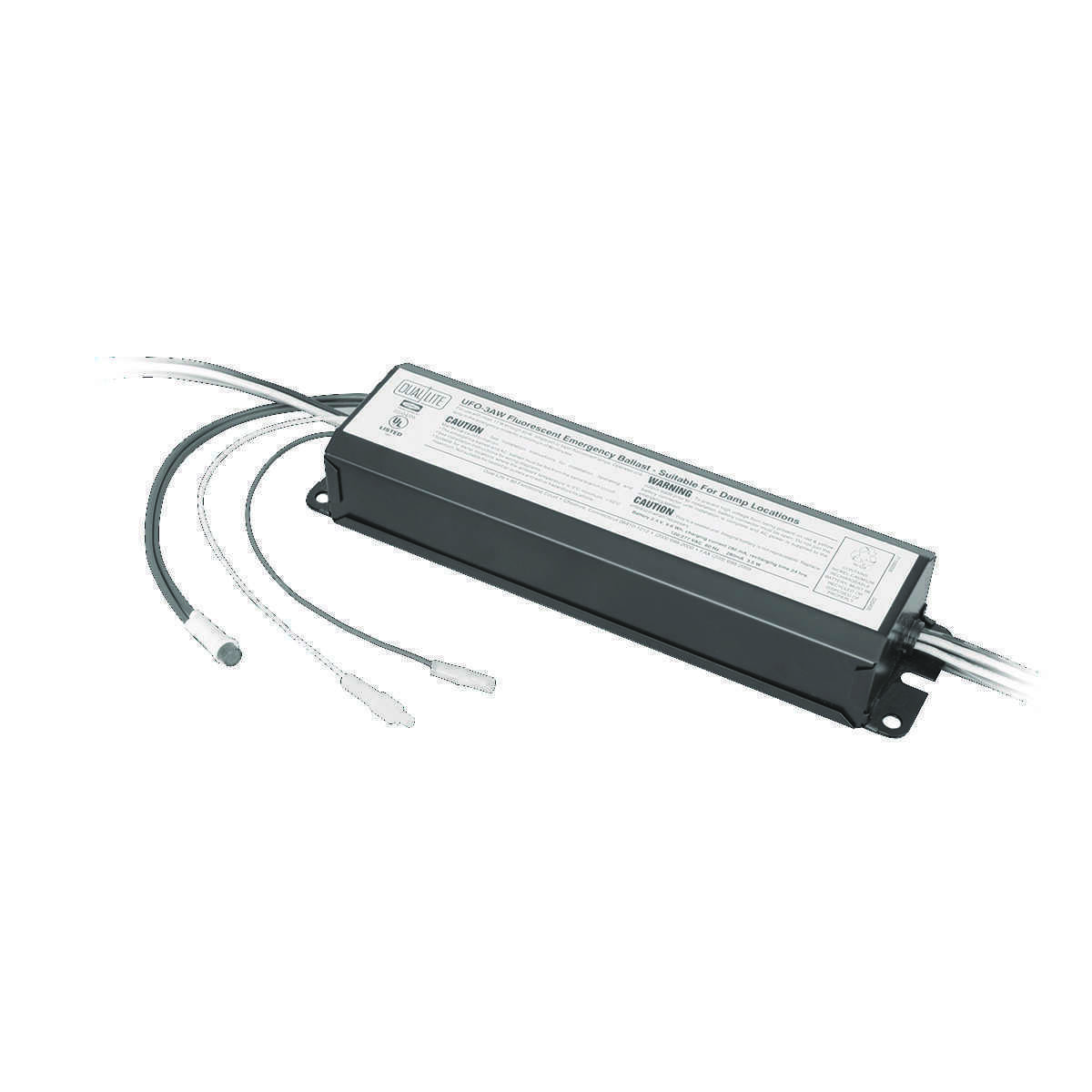 UFO-3AW Emergency Battery Pack, Nickel-Cadmium, 120/277 V AC Nominal, 3.5 W Nominal