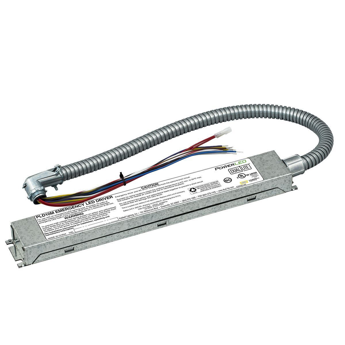 PLD10M High Temperature Emergency Battery Pack, Nickel-Cadmium, 120 to 277 V AC/20 to 56 V DC Nominal, 10 W Nominal