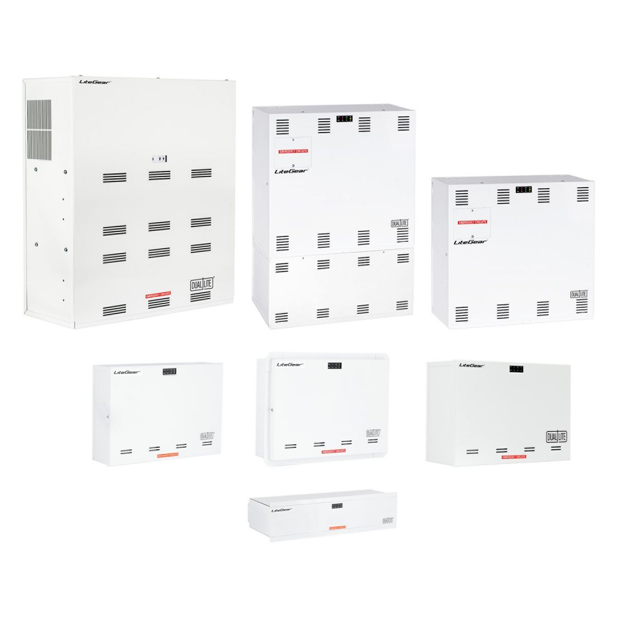 LG375S LiteGear Central Lighting Inverter, 120 V AC Input, 277 VAC Output, 3.4, 1.5 A, 375 W Power Rating