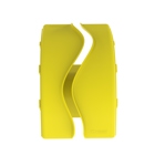 FiberRunner Outside Vertical Right-Angle, 90, 6x4, Yellow