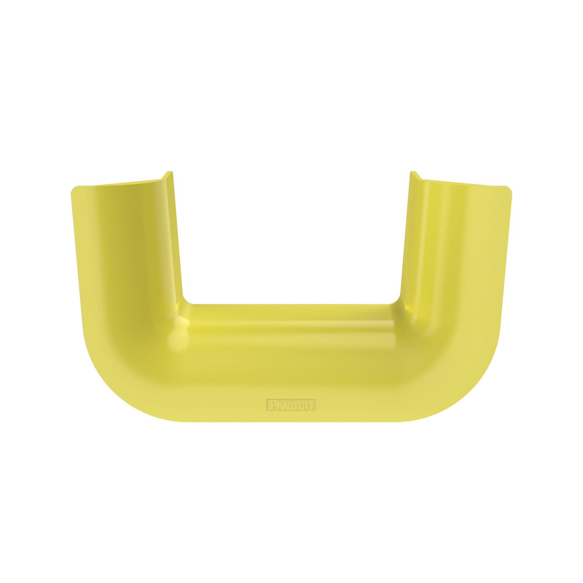 FRTR6X4LYL FiberRunner 3-Sided BRC Trumpet Spillout, 2 in Bend Radius, ABS/Polycarbonate, Yellow