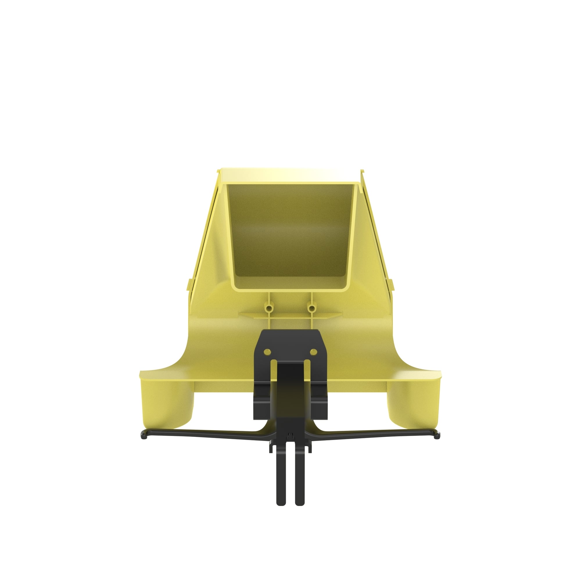 FiberRunner Spill-Over Junction, 4x4, Yellow