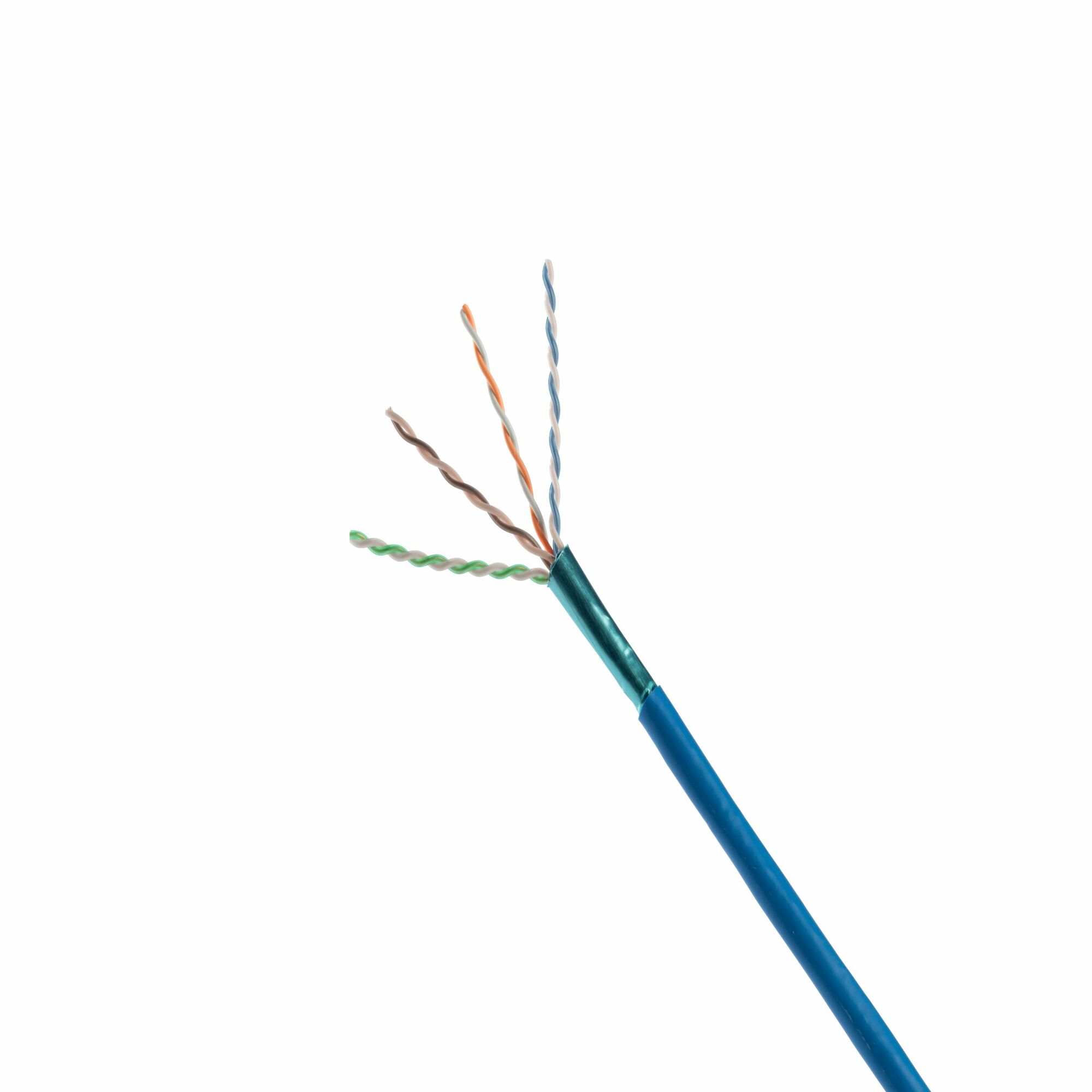 PUP6AHD04BU-G PanNet TX6A Cat 6A High-Density Plenum(CMP) Vari-MaTriX Cable, Reel Packaging, 80 V, (4 Pairs) 23 AWG 10Gig U/UTP Solid Copper Conductor, 305 m L