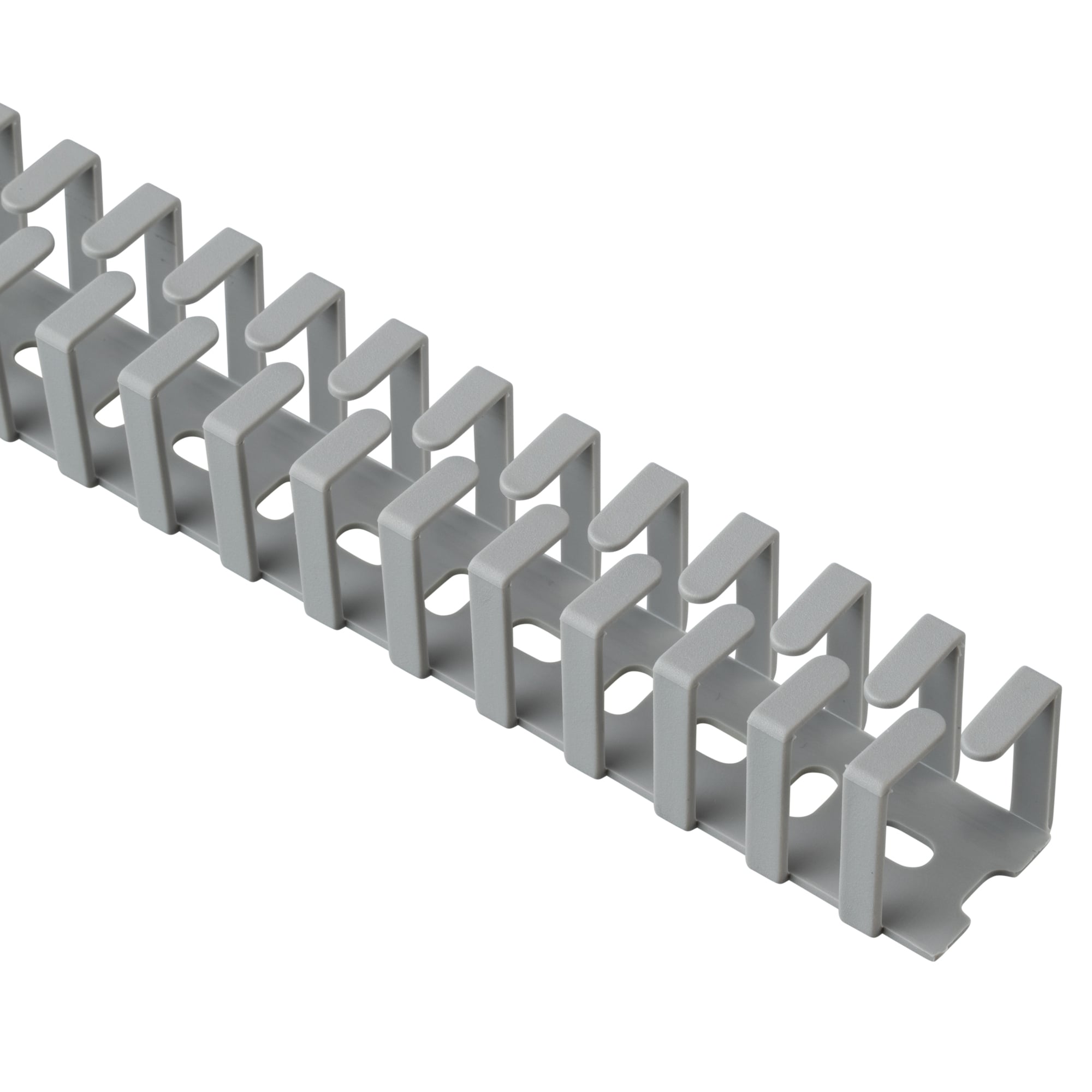 FL25X25LG Flexible Wire Duct, 0.98 in W x 0.98 in D, Polypropylene