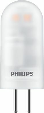 477166 MasterClass Non-Dimmable LED Specialty Lamp, 1 W, 10 W Incandescent Equivalent, G4 Lamp Base, T3 Shape, 12 V