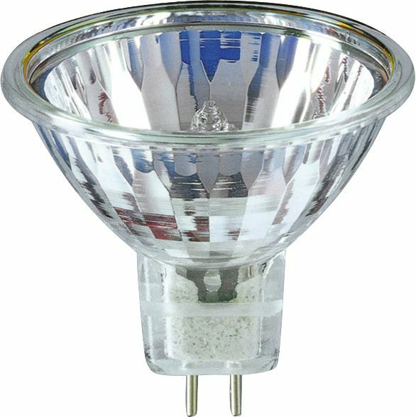 378059 Dichroic MR Basic Dimmable Halogen Lamp, 50 W, GU5.3 Halogen Lamp, R50 Shape, 850 Lumens