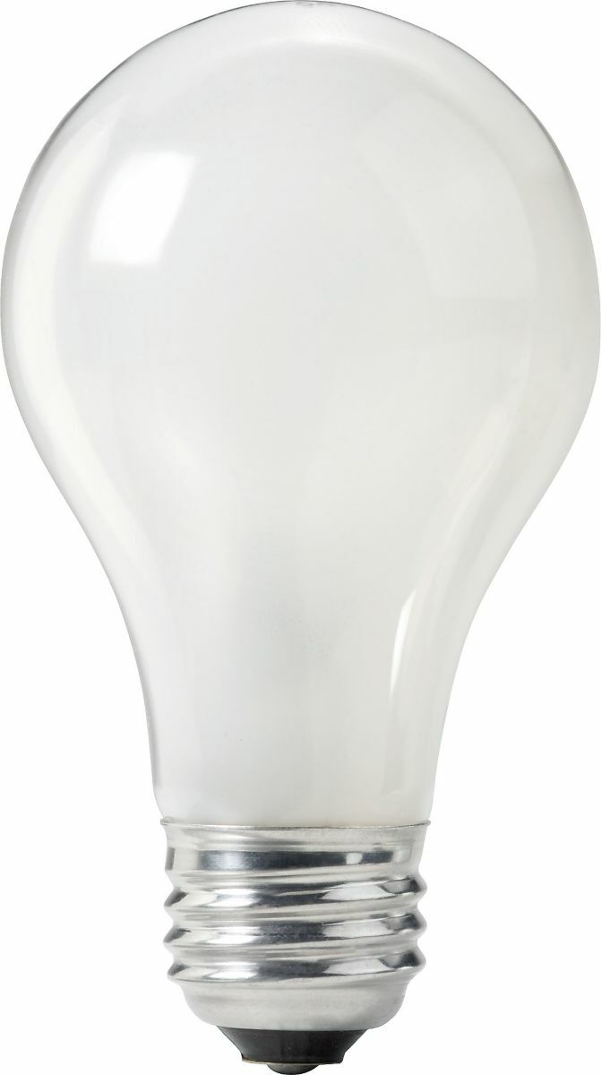 149799 Incandescent Lamp, 60 W, E26 Incandescent Lamp, A19 Shape