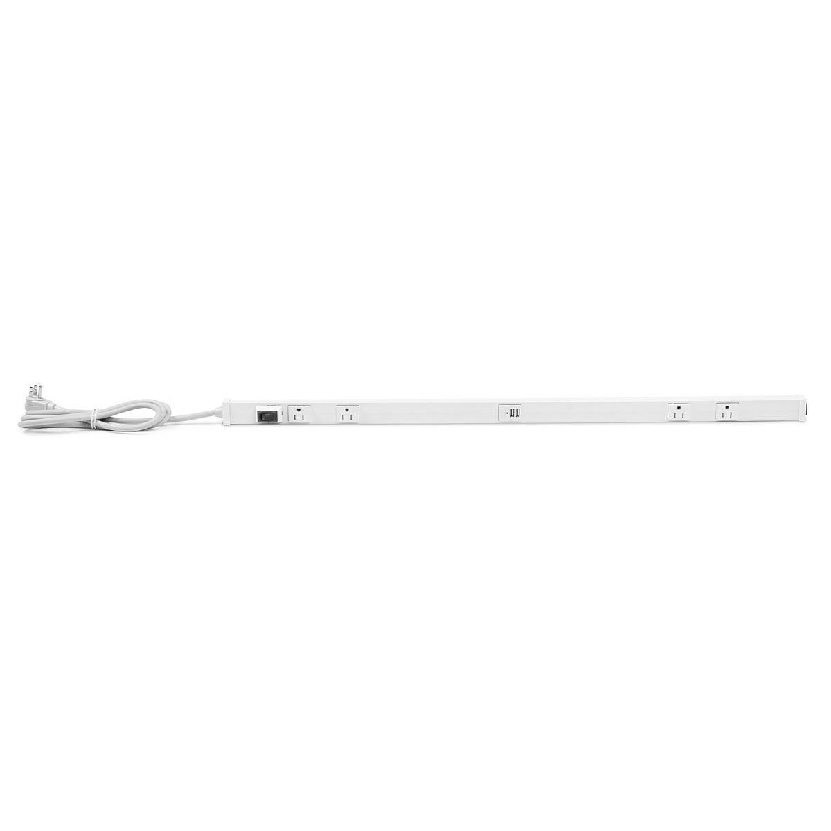 PT153112UPW Portable Pre-Wired Tamper Resistant Non-Metallic Raceway, 3 ft L x 1.31 in W x 0.83 in H