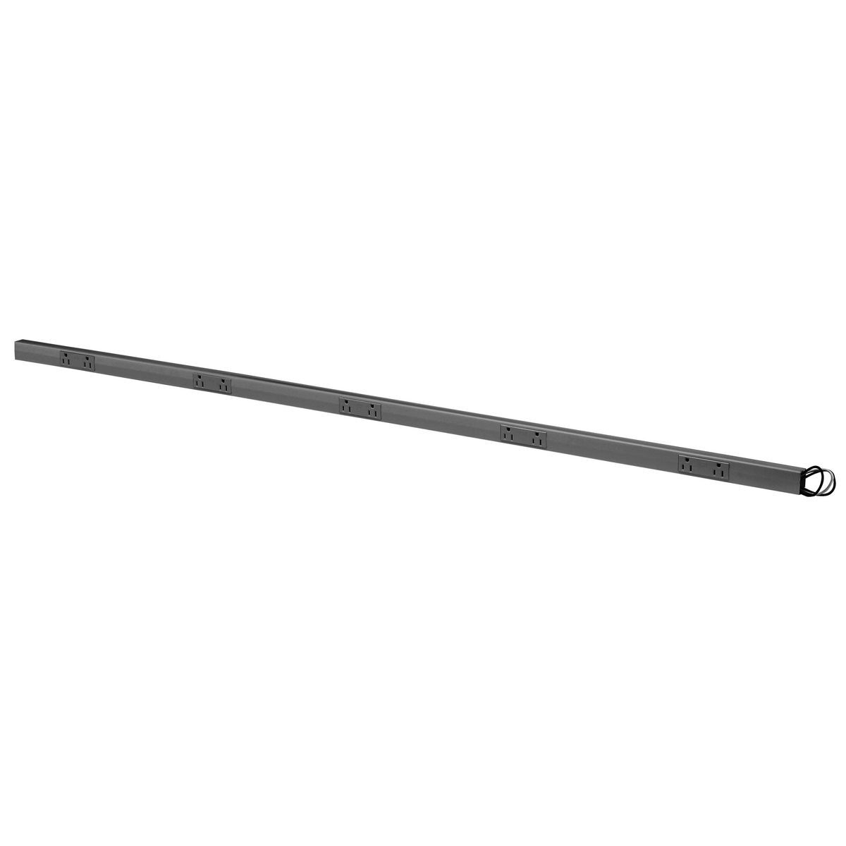 PT155112BK Non-Portable Standard Non-Metallic Raceway, 5 ft L
