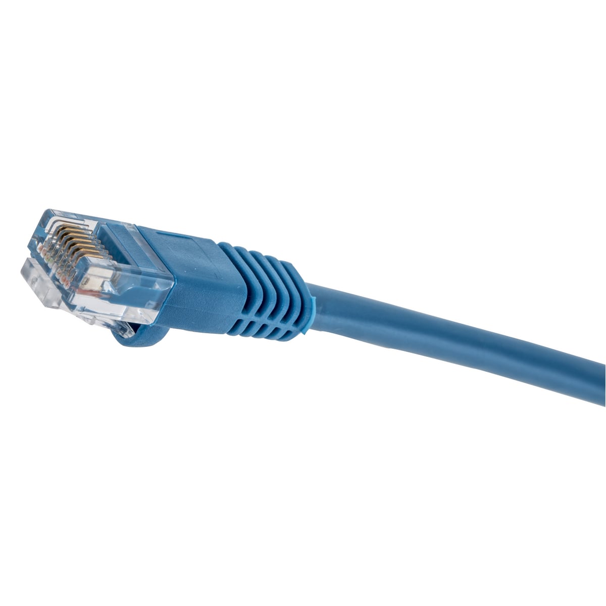NSC5EB07 Slim CM Rated Patch Cord, Cat 5e, (8) 24 AWG UTP Solid Copper Conductor, RJ45 Plug Connector, 7 ft L Cord