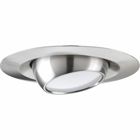 The P8046 is ideal for use in both new construction as well as remodel/retrofit. Light output is comparable to that of a s 50W incandescent lamp. P8046 is equipped with both Edison base adapter and quick link connector allowing easy installation in many standard incandescent recessed housings. Brushed Nickel finish.