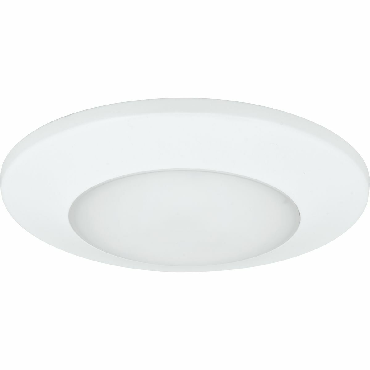 P8222-28-30K Close to Ceiling/Modern/Transitional Lighting, (1) Lamp, 120 V AC, White Painted Housing