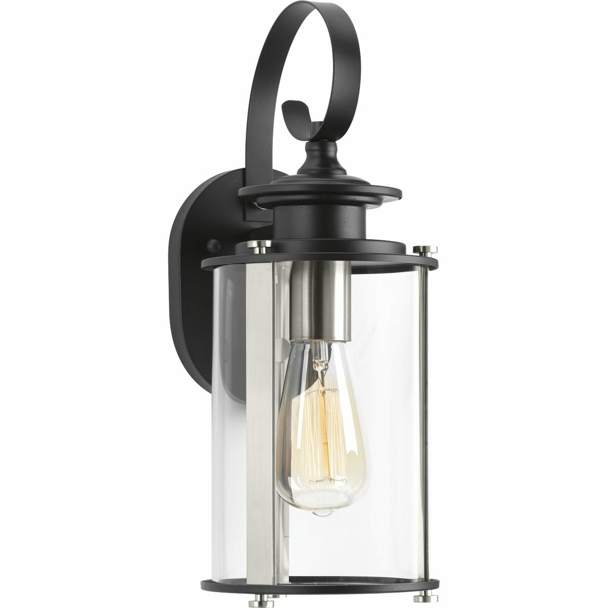 P560036-031 Squire Pre-Wired Small New Traditional/Classic/Transitional/Coastal/Farmhouse Wall Lantern, 100 W, E26 Incandescent Lamp