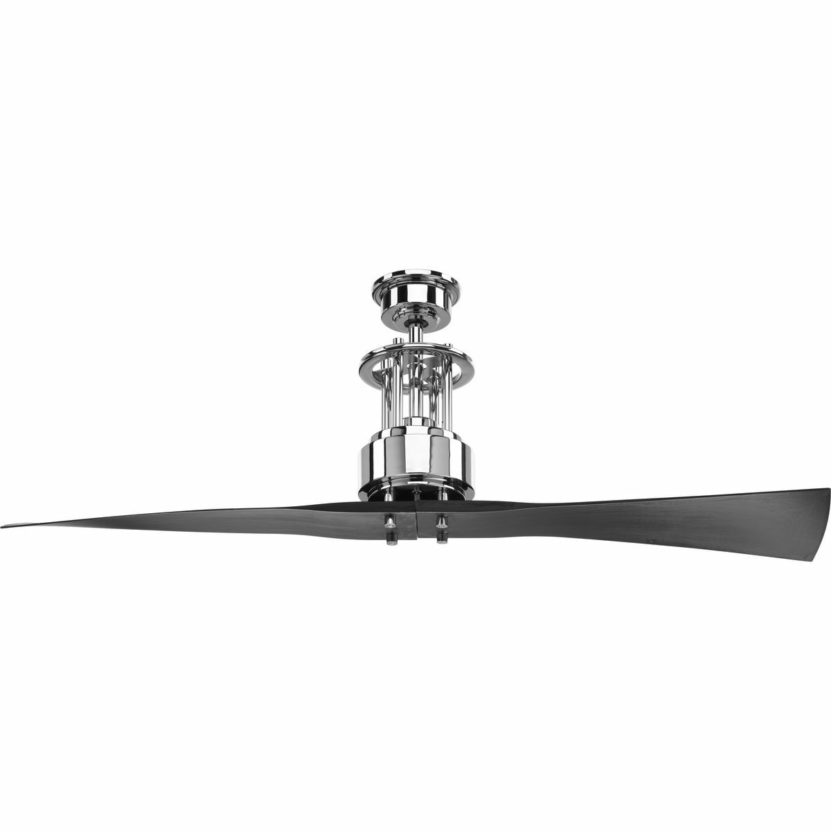 P2570-15 Spades Modern Transitional Ceiling Fan, 22 deg Blade Pitch, Steel Housing, Plastic Blade, 6746 cfm Flow Rate
