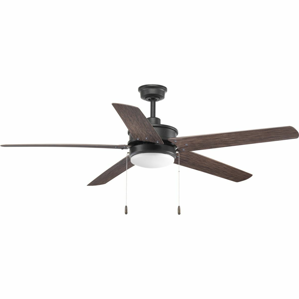 P2574-8030K Whirl Transitional Ceiling Fan, 12 deg Blade Pitch, Steel Housing, Plastic Blade, 6549 cfm Flow Rate