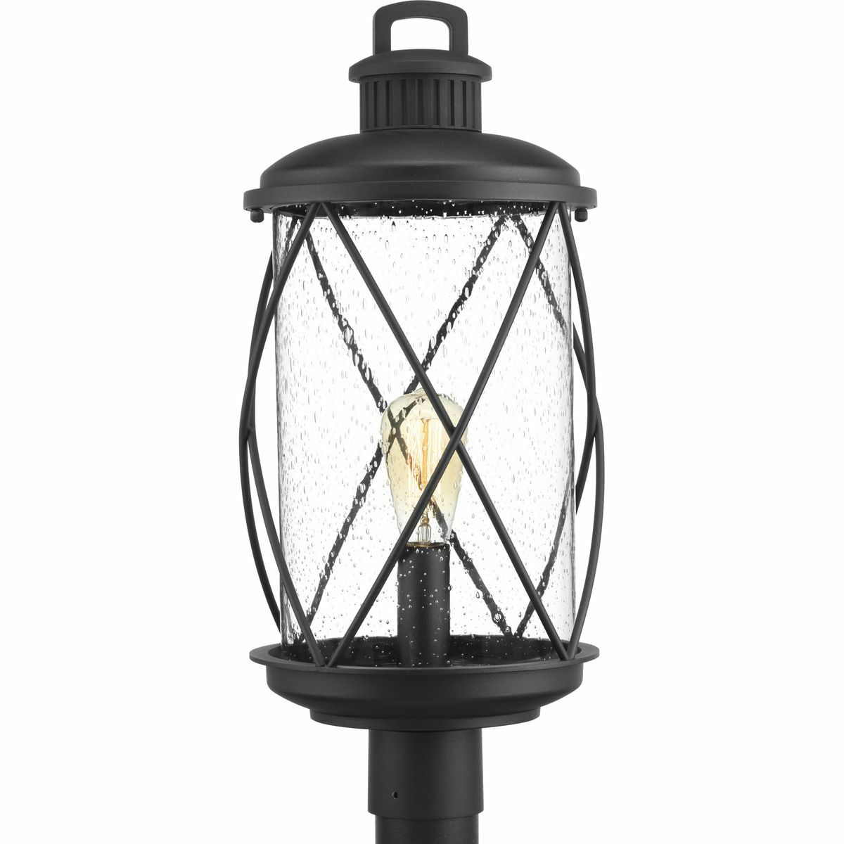 P540029-031 Hollingsworth Post Lantern, 100 W, E26 Incandescent Lamp, A19 Shape