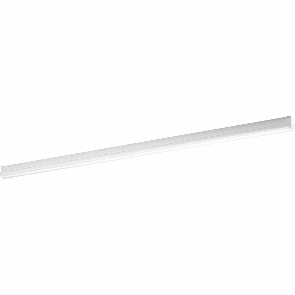 P7267-3030K9 Dimmable Integrated Solid State Strip Light Fixture, (1) LED Lamp, 37 W Fixture, 120 VAC, White Painted Housing