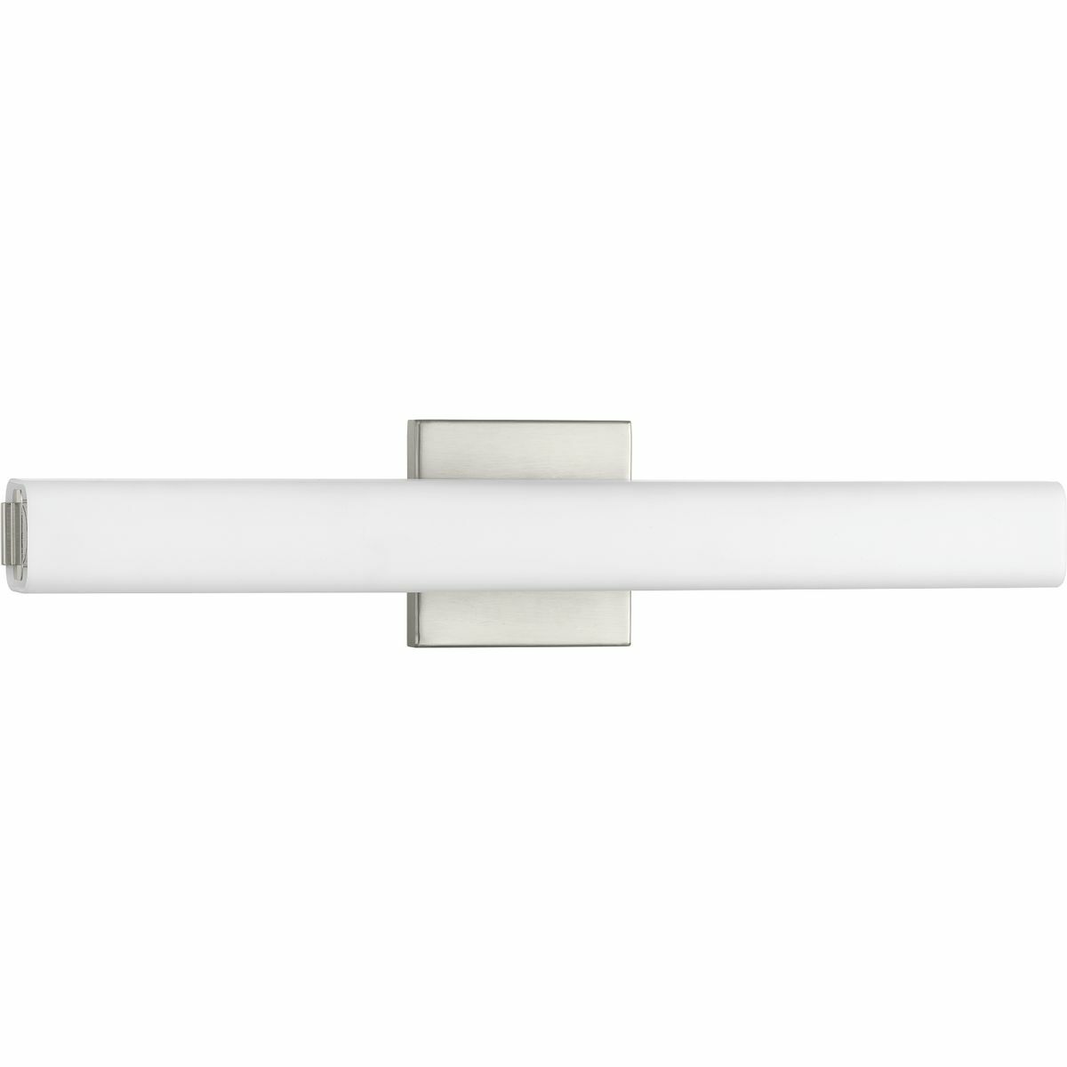 P300182-009-30 Beam Modern Bath Fixture, (1) Lamp, 120 V AC, Brushed Nickel Plated Housing