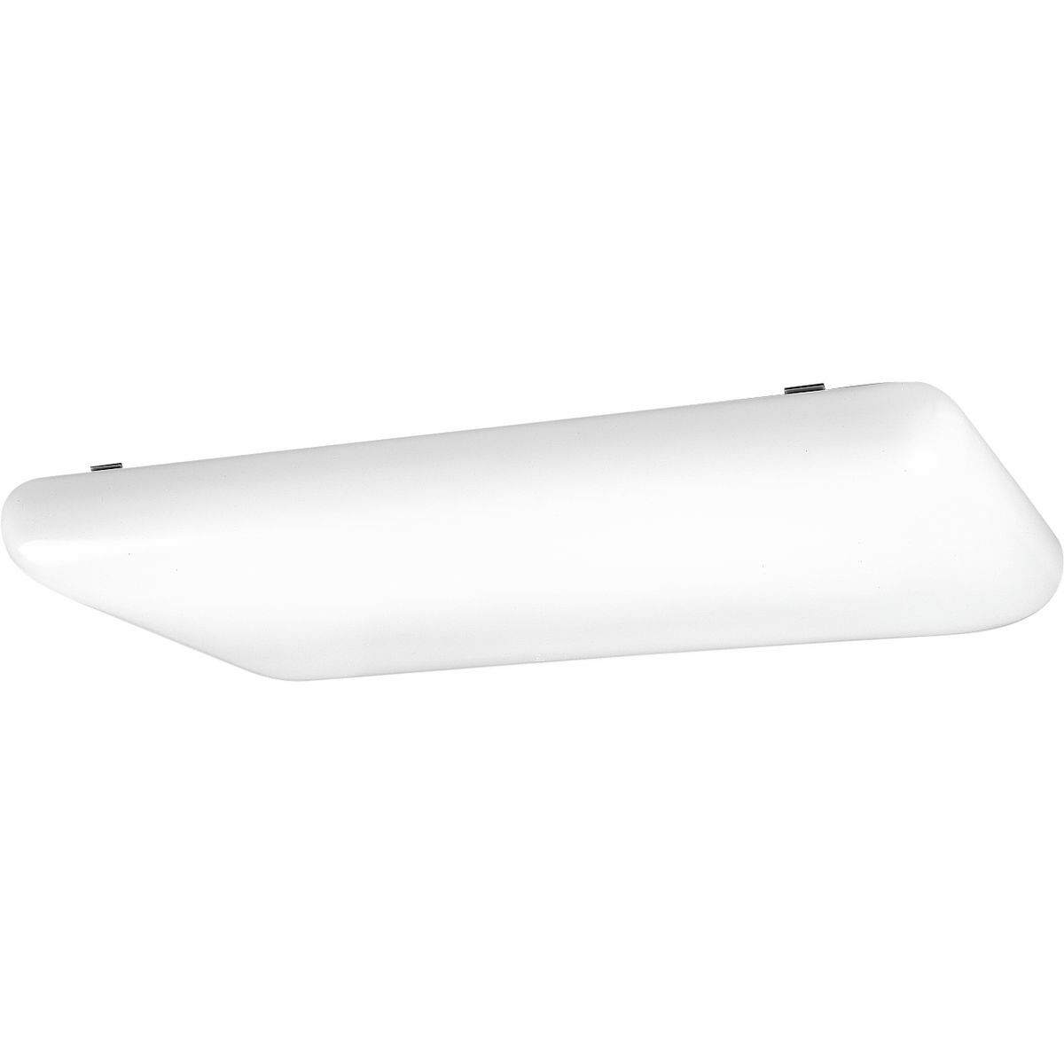 P7278-3030K9 Commodity/Utilitarian Lighting Fixture, (1) Lamp, 120 V AC, White Painted Housing