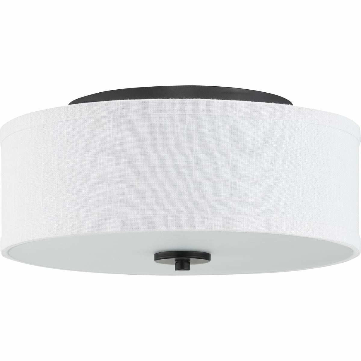 P350135-143-30 Inspire Transitional Flush Mount Lighting, (1) Lamp, 120 V, Graphite Housing